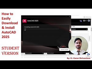 How to Easily install AutoCAD 2025 [Free] #autocad2025 #installation