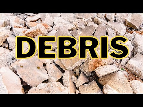 Large Debris Sound Effects - Big Rocks Falling SFX