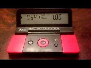 DGT960 Chess Clock in Action