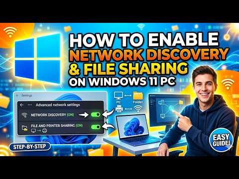 Enable File & Printer Sharing in Windows 11