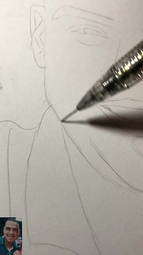 Dibujo rostro a Lapiz | Luisgarcia.arts