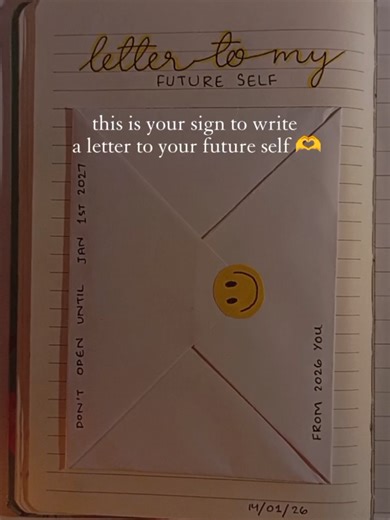 Write a Letter to Your Future Self for Reflection