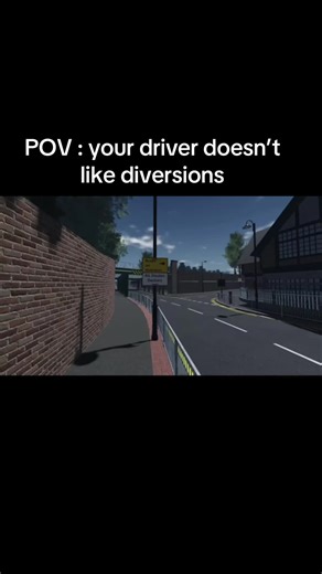 Driver's Reluctance to Diversions in Roblox Buses