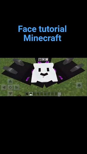 Minecraft face tutorial part 3 #trending #viral