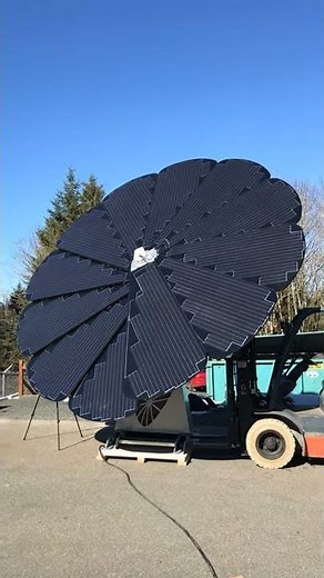 SOLance: Solar Flower Smart Flower Installation