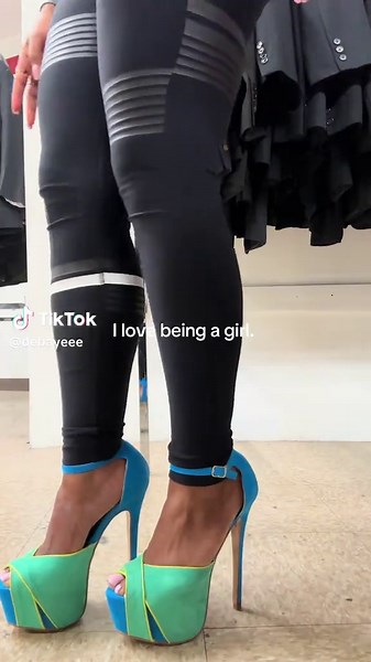 Me heels… we go together real bad 🫶🏾 #heels #girlythings #fashiontiktok