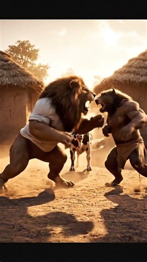 “The Lion Protects His Friend | Ali Noir Short Story”#AliNoir#AnthropomorphicLion#CinematicShort