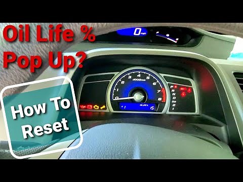 How To Reset Oil Life | Honda Civic (2006-2011) ‐ EASY DIY