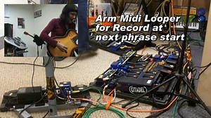 Live Looping Tutorial featuring (5) Sync'd DigiTech JamMan Solo XT's