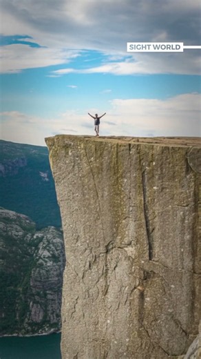 The Pulpit Rock #mysteriousplaces #rareplaces #naturemysteries #history