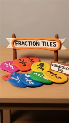 Fraction Tiles // Mathematical Tool