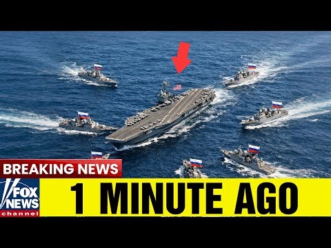 5 Russian Warships Closed In Too Close on a U.S. Aircraft Carrier — Then THIS Happened...