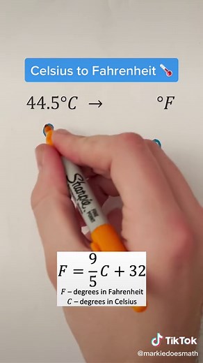 Understanding Celsius to Fahrenheit Conversion | Math Education