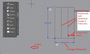 Dynamic Block - Equal scaling lines