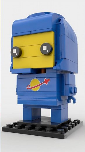 Lego Benny Brickheadz Speed Build Stop-motion