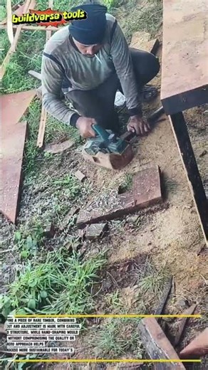 "Traditional Ship Building with Rare Wood - Crafting Components with Precision!"