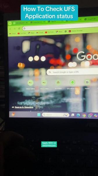 How To Check UFS application status #applywithus #education #2025applications #unisagraduate #uniqwaqwa