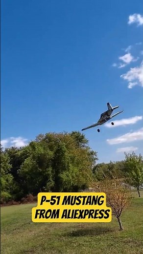 The Perfect Backyard RC Plane!! | P-51 Mustang