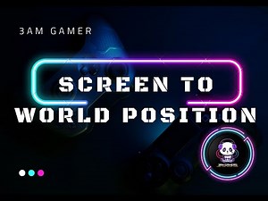 6. From Screen to World: Converting Positions in Unity | Angry Birds Tutorial Series