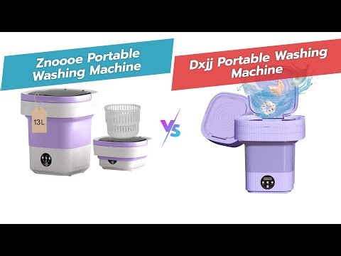 Portable Washing Machine Showdown: 13L vs 10L Foldable Mini Washers 🧺🔄