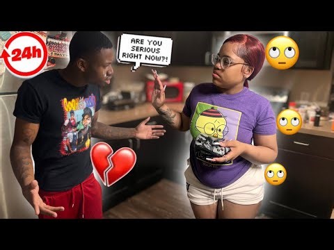 IGNORING MY BOYFRIEND FOR 24 HOURS PRANK 💔 HE CRIED🥹