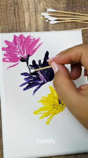 😍😍😍 Acrylic Painting Easy Flowers | Paintify