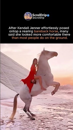 Kendall Jenner's Fearless Horse Moment Goes Viral #kendalljenner