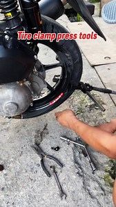 Tire clamp press tools #vulcanizingonwner #vulcanizingmarunong #vulcanizingbusiness #VulcanizingShop #Vulcanizing | Master K