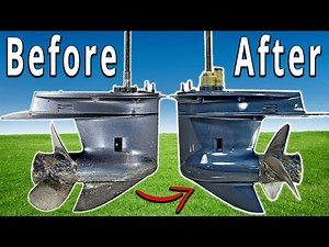 How To Paint A Lower Unit