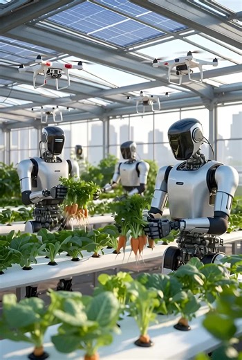 ai gen is coming...#tiktok #future #agriculture #ai #robot