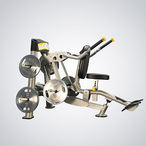 [Hot Item] Professional Plate Loaded Lat Pulldown Machine Industrial Gym Equipment with Dual Pulley System for Strength Training Centers