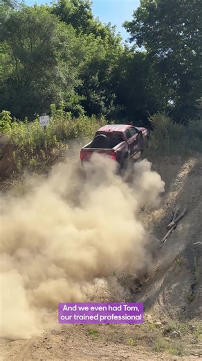 Here’s how these four mid-size pickup trucks handled a hill ascent off-road test. #offroad #trucksoftiktok #toyota #jeep #ford #chevrolet #chevy