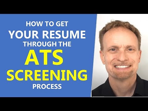 How to Get Your Resume Through ATS Screens