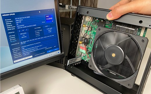 Pro H610T D4的高光时刻:i9-12900K也能用…