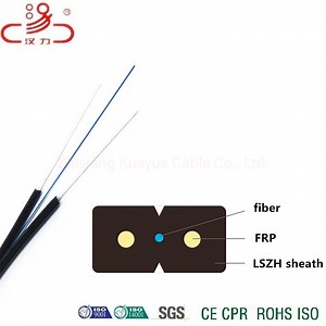 [Hot Item] Fiber Optical Cable & 4drop Wire / 2 / 1 Core Fiber Optical Cable 1 Km Price