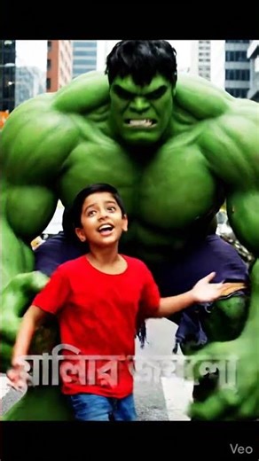 Hulk Saves a Child in Danger 💚 | Don’t Miss the Ending