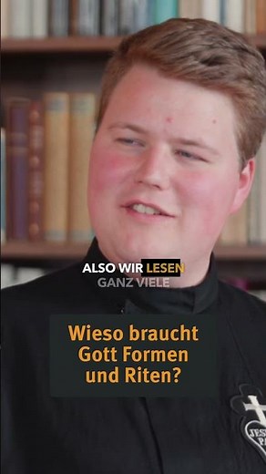 Braucht Gott Liturgie? #shorts