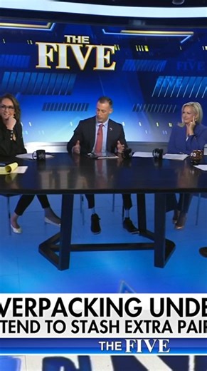 YOU PROBABLY PACK TOO MUCH UNDERWEAR FOR TRIPS Joey Jones: "I purposely buy silly underwear so I don't wear the same pair twice." | The Five