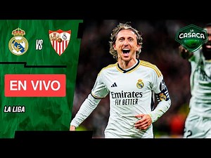 🚨 REAL MADRID vs SEVILLA EN VIVO 🔥 LA LIGA
