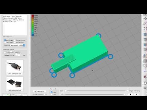 Custom Brim / Skirt Areas on Simplify3D
