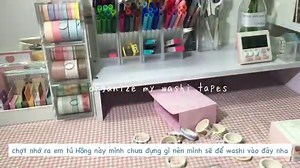 🌷 DESK DECOR || trang trí bàn học cùng mình/stationery haul vietnam