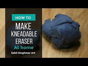 How to Make Knedable Eraser at home | DIY Knedable Eraser Step by Step