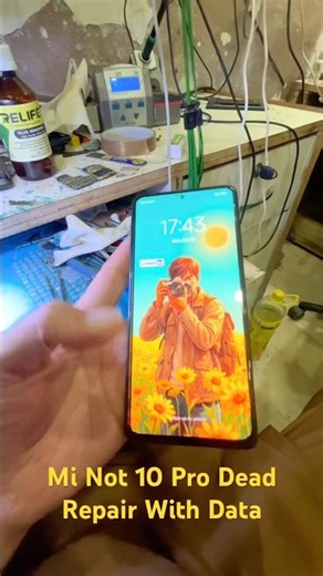 Mi Note 10 Pro Dead Repair With Data | Dead Phone Fixed Successfully 🔥