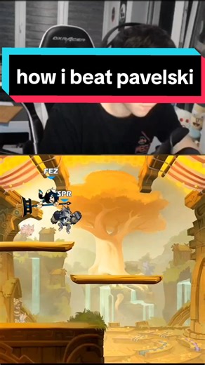 Defeating Pavelski in Brawlhalla Stream