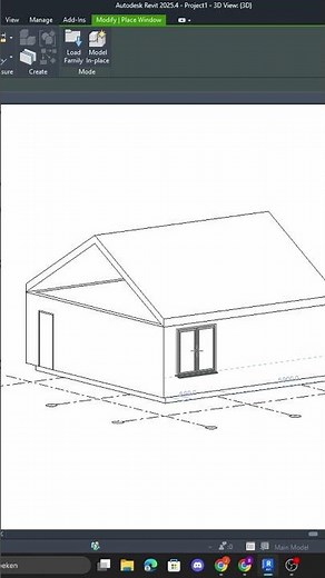 How to place windows in Revit