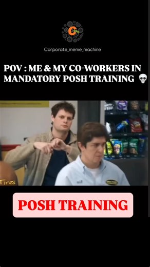 Trauma Detox 🤌🏽💀 on Instagram: "POSH stands for… wrong answers only 💀 . . . . . . . . #corporatememes #officememes #corporatelife #corporatehumor #hrmemes #officejokes #worklifememes #indiancorporate #desimemes #9to5life #officestruggles #workculture #mondaymood #toxicworkculture #salarymemes #bosslife #teamlife #reelitfeelit #reelsindia #instagramreels #viralreels #explorepage #trendingreels #memepage #funnyreels #relatablecontent #commentbait #trendingaudio #officelife"