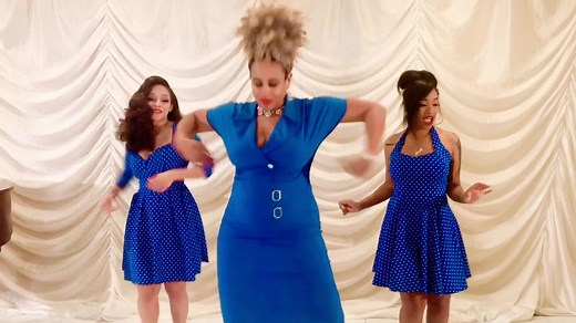 Here’s the dance from our ‘50s style Shoop cover but synced to the original by #saltnpepa. Try the #Shoopchallenge! #MoodBoost