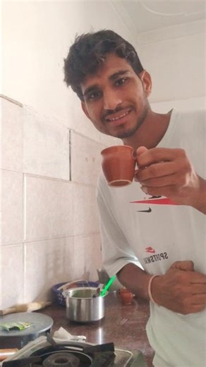 Day 26/100 Chai ☕❤️ ..#tea #shorts #minivlog ...