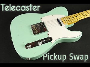 Fender Telecaster Pickup replacement with Tex Mex Pickups - Rybal Custom Guitars