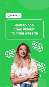 How to add a FAQ Widget to your website